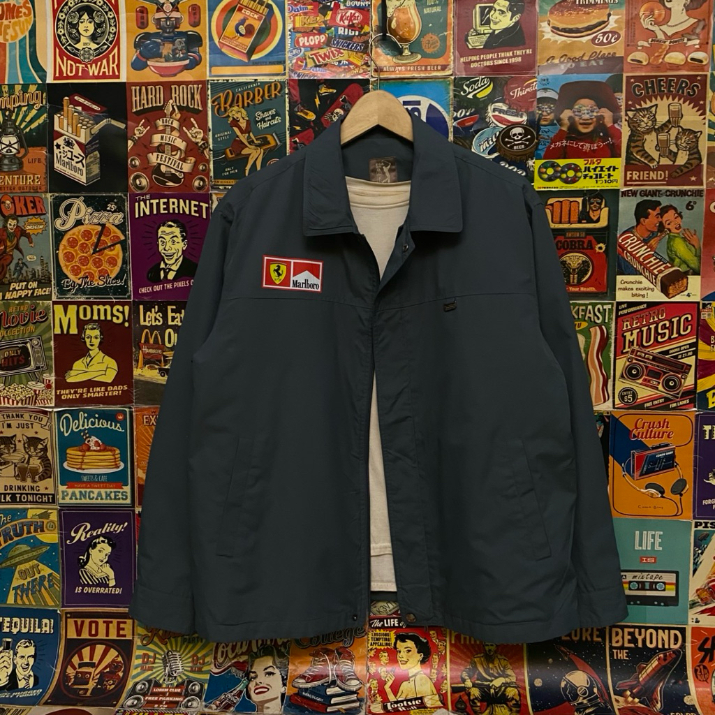 Jaket marlboro size L