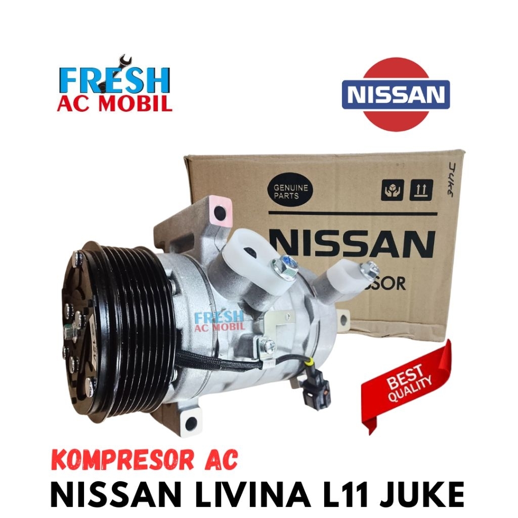 Kompresor AC Nissan Livina L11 Juke Evalia L11 Compressor AC Nissan Livina L11 Juke Evalia L11