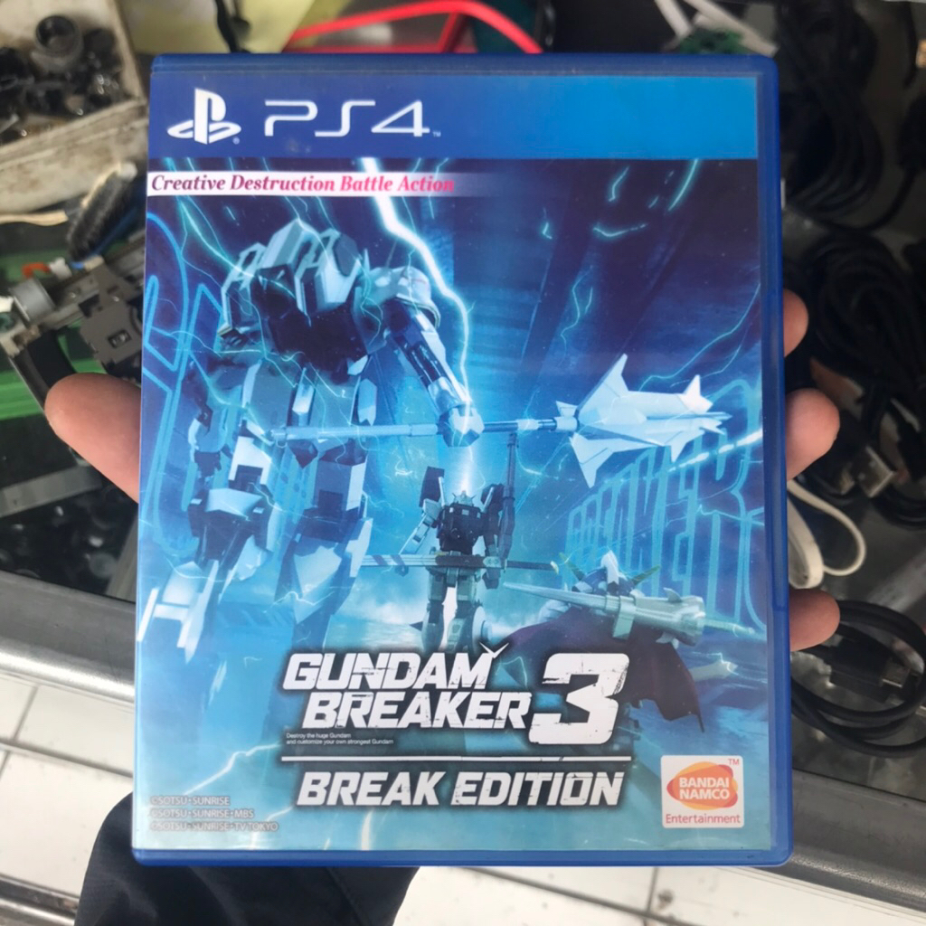 Gundam Breaker 3 PS4 PS5 kaset bd game cd ps 4 5