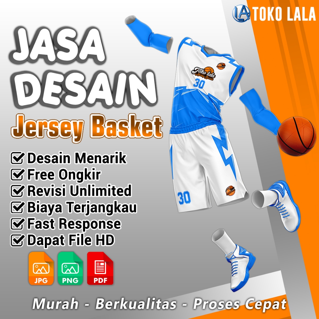 JASA DESAIN JERSEY BASKET