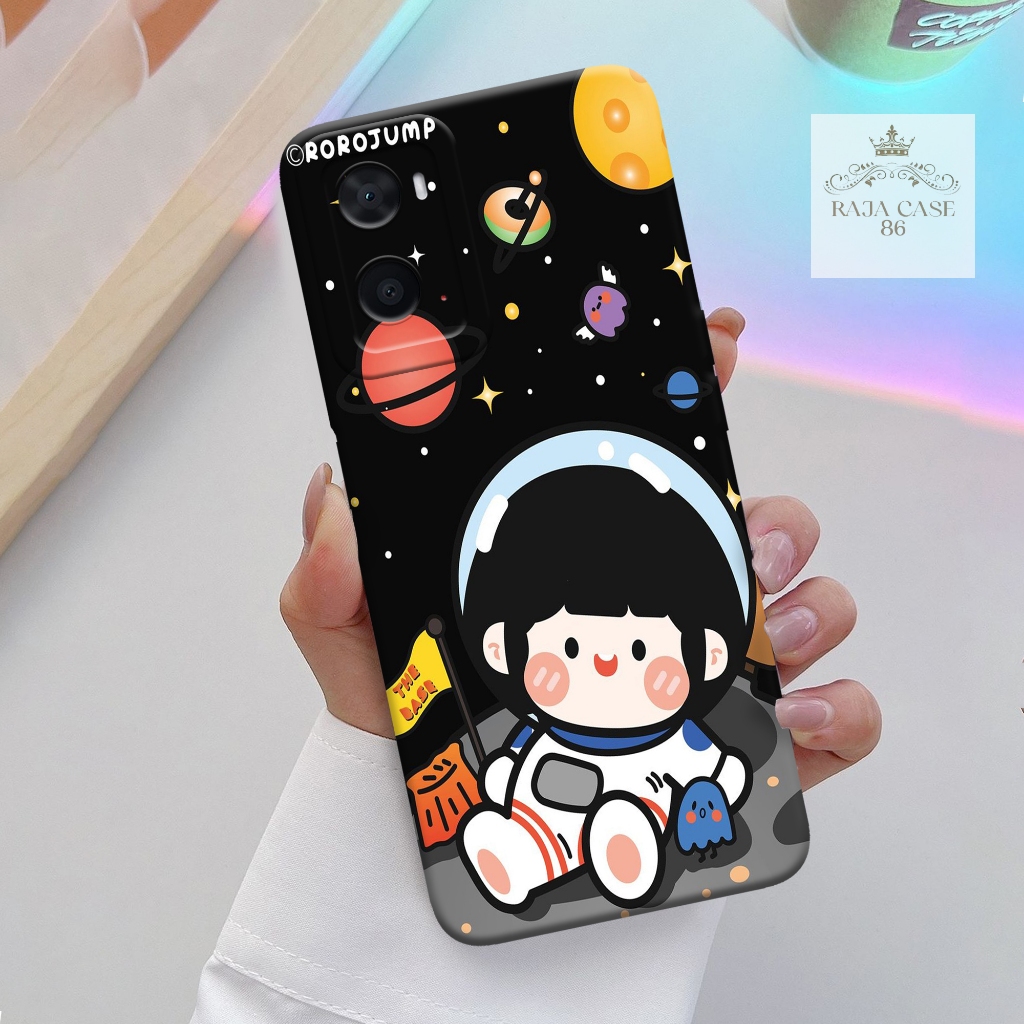 Case Oppo A76 / A96 - casing Oppo A76 - Motif case Cartoon - Pelindung handphone - Oppo - Softcase O