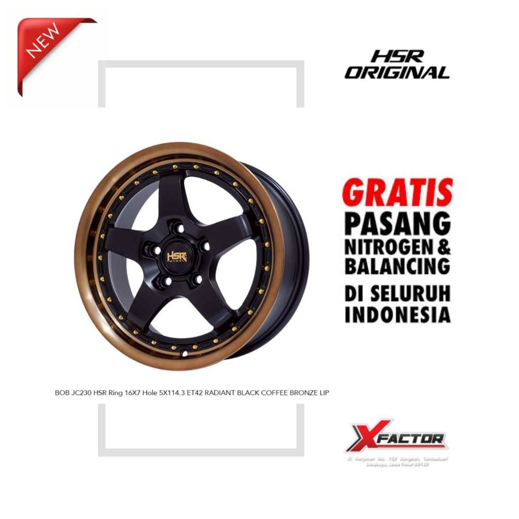 VELG MOBIL R16 HSR BOB HSR R16X7 H 5X114,3 ET42