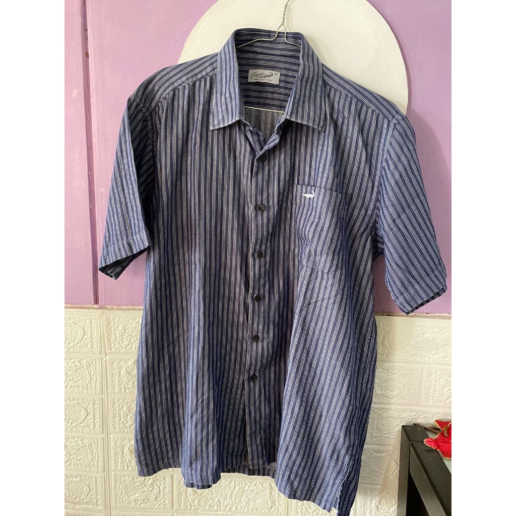 lacoste kemeja pria preloved