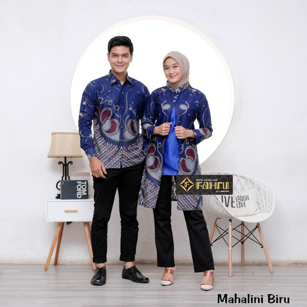 FAHRUBATIK - Motif MAHALINI - Batik Model Tunik Bolero BOLERO Blus Kemeja dan Hem Batik - Batik Nyam