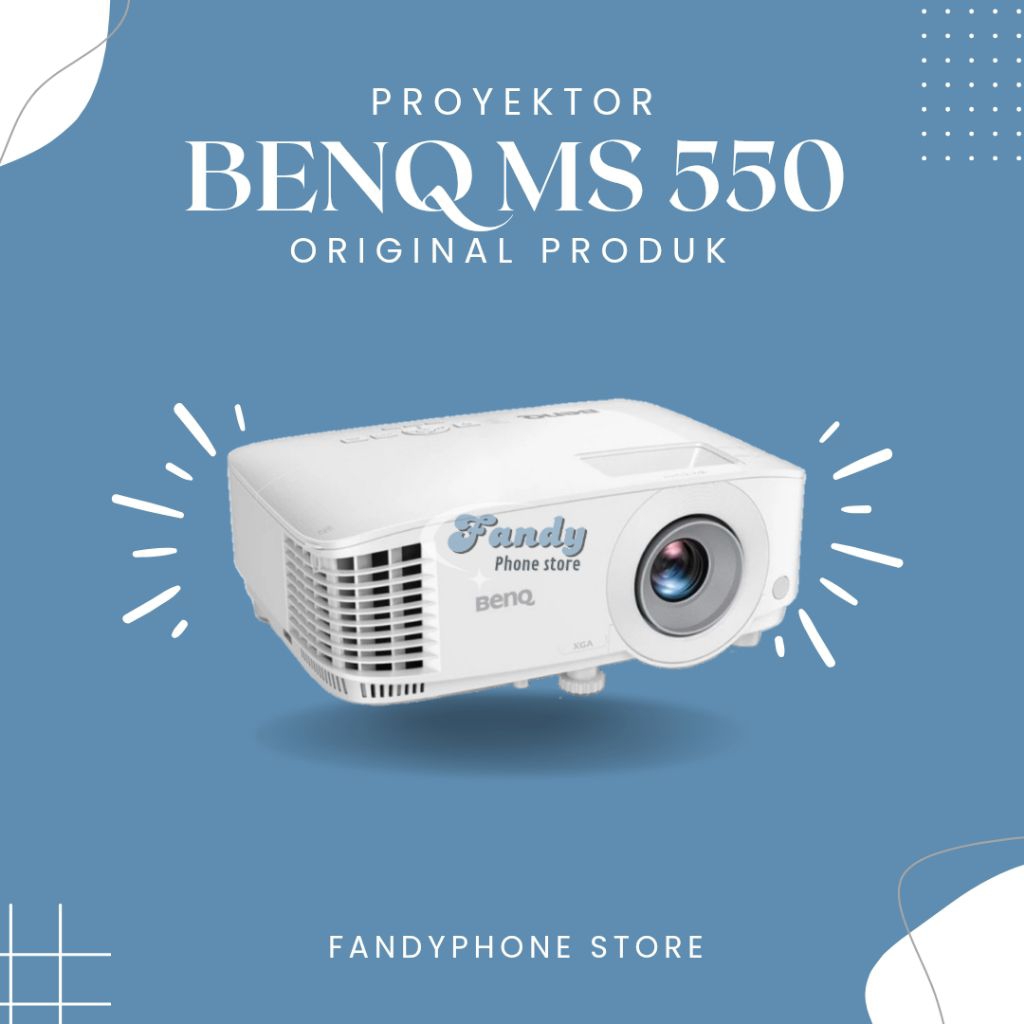 Proyektor Benq MS-550 Bekas pakai Like New