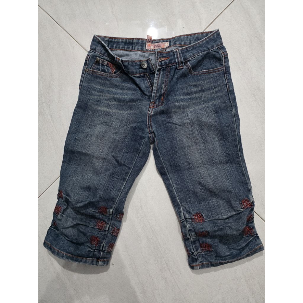 preloved celana jeans 3/4 t2000 jeans