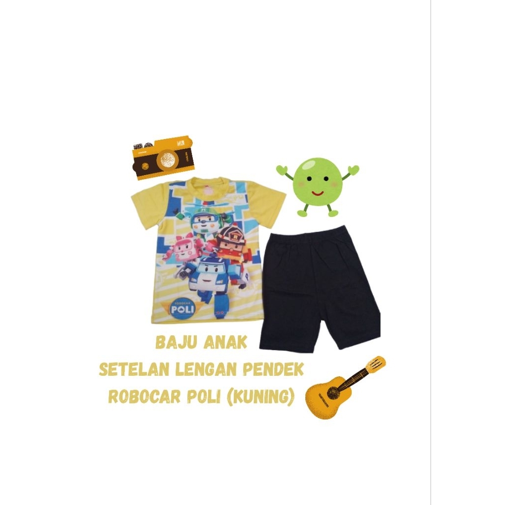 Baju Anak Robocar Poli