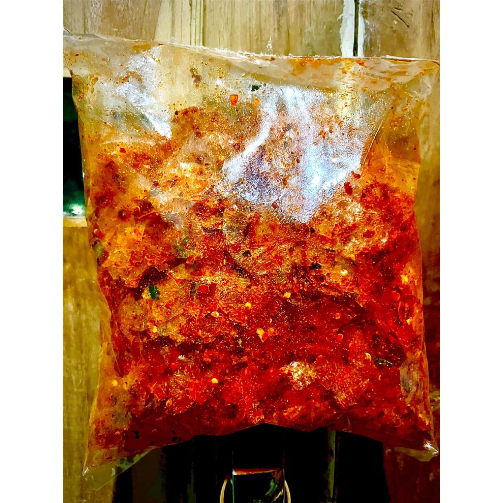 

KRIPCA Pedas daun jeruk 500gram