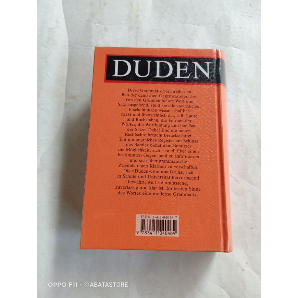 BUKU DUDEN DIE GRAMMATIK DUDEN BAND 4 DUDENVERLAG