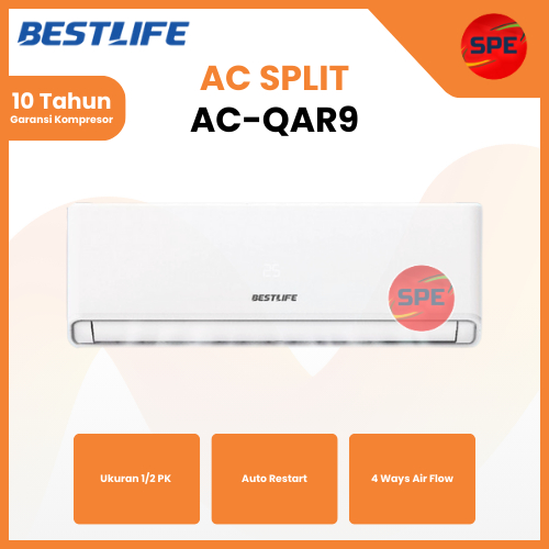 AC 1 PK BESTLIFE STANDARD AC-QAR9 / ACQAR9 GARANSI RESMI (MEDAN)