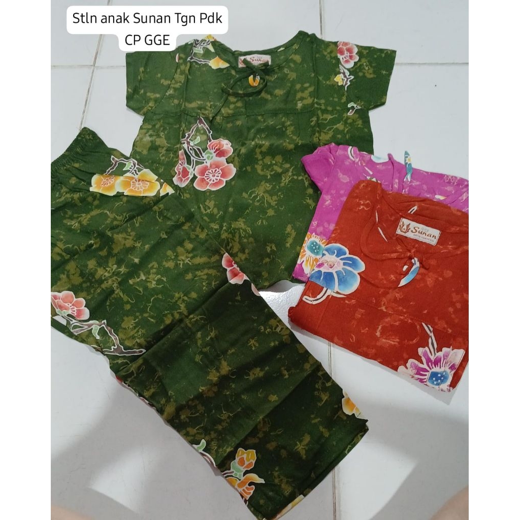 Setelan Sunan Anak Lengan Pdk Cln Panjang