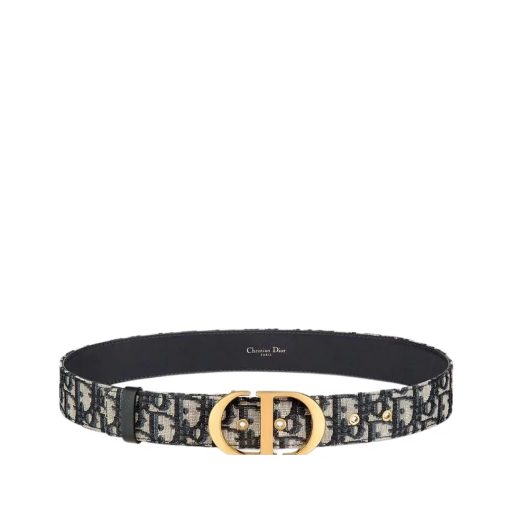 30 Montaigne Basic Belt Bleu Multicolor