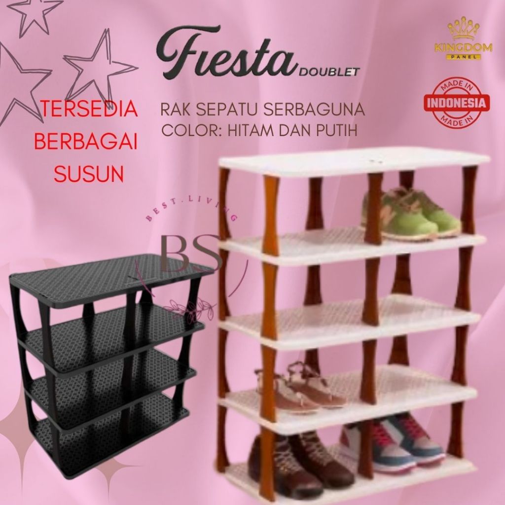 READY STOCK RAK SEPATU JUMBO KINGDOM / RAK SEPATU ANAK KOST / RAK SEPATU RUMAH