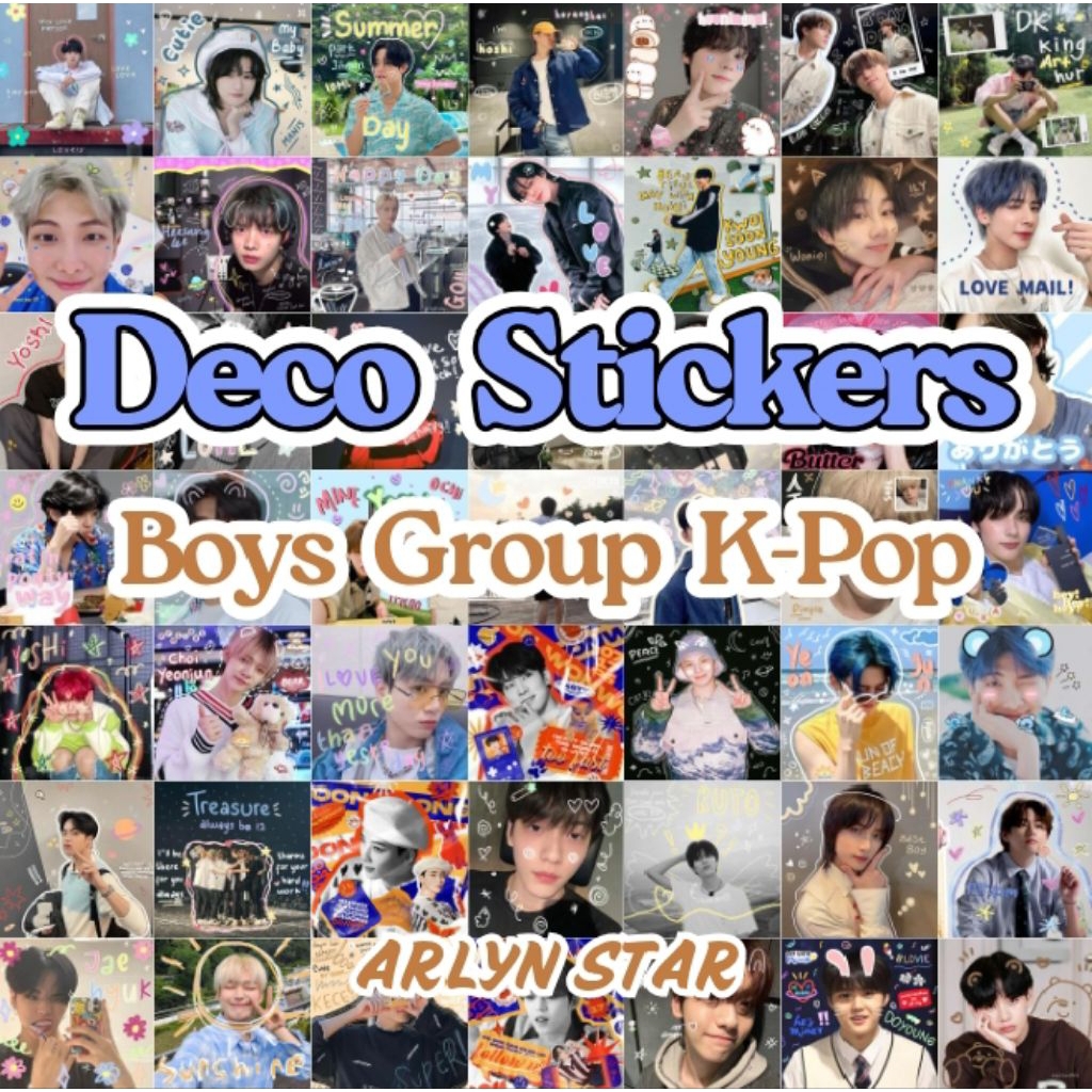 

(UKURAN 3 x 3 CM) STIKER DECO BOY GRUP KPOP NCT DREAM BTS TOMORROW X TOGETHER ENHYPEN TXT TWS EXO SUJU SUPER JUNIOR SEVENTEEN ATEEZ STRAY KIDS RIIZE WAYV TREASURE WISH BOYNEXTDOOR ZEROBASEONE STICKERS BOYGROUP MEME LUCU TERMURAH TERBARU LENGKAP TERLARIS