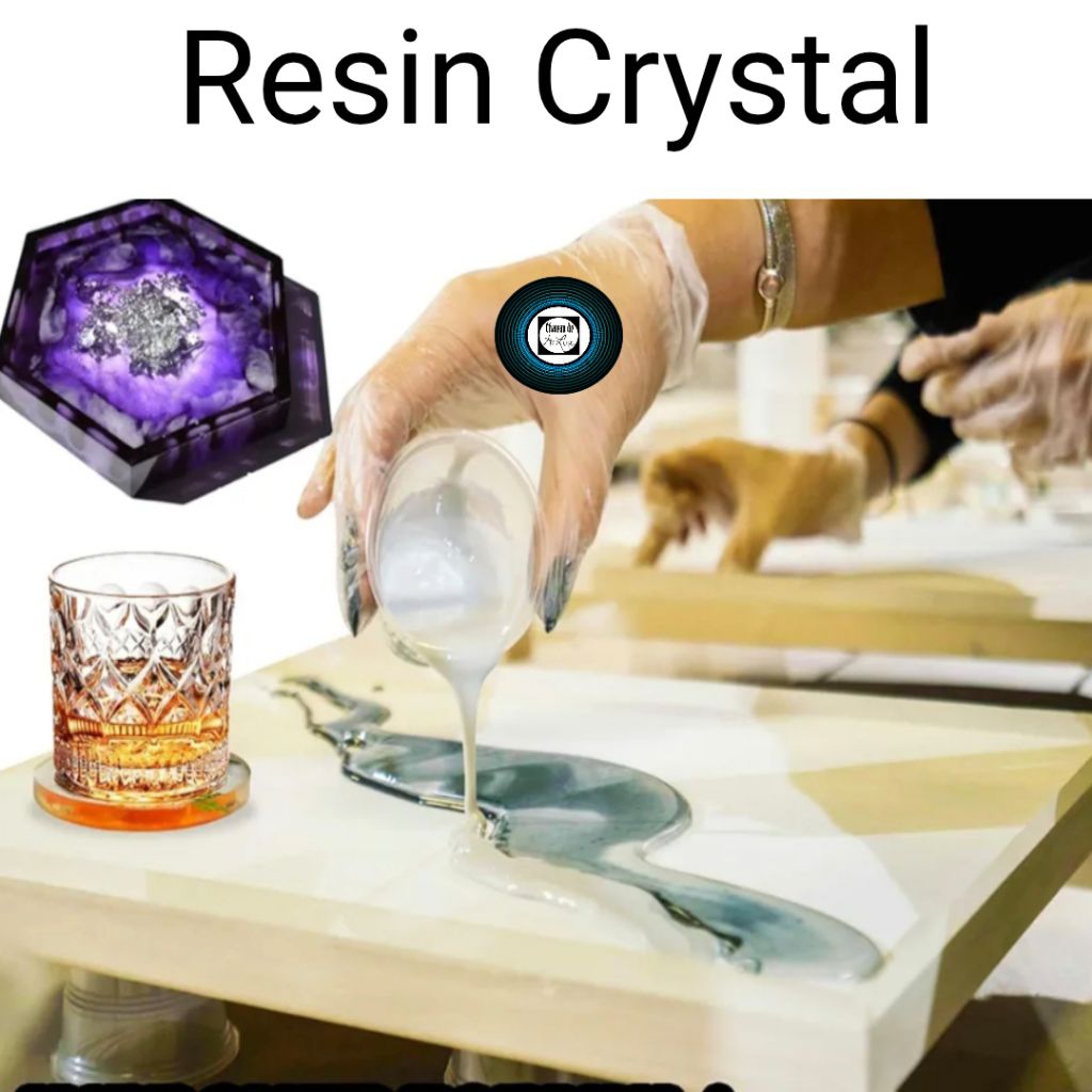 

Epoxy Resin Crystal Clear RESIN BENING + HARDENER 150 GRAM BEST RESIN NO 1