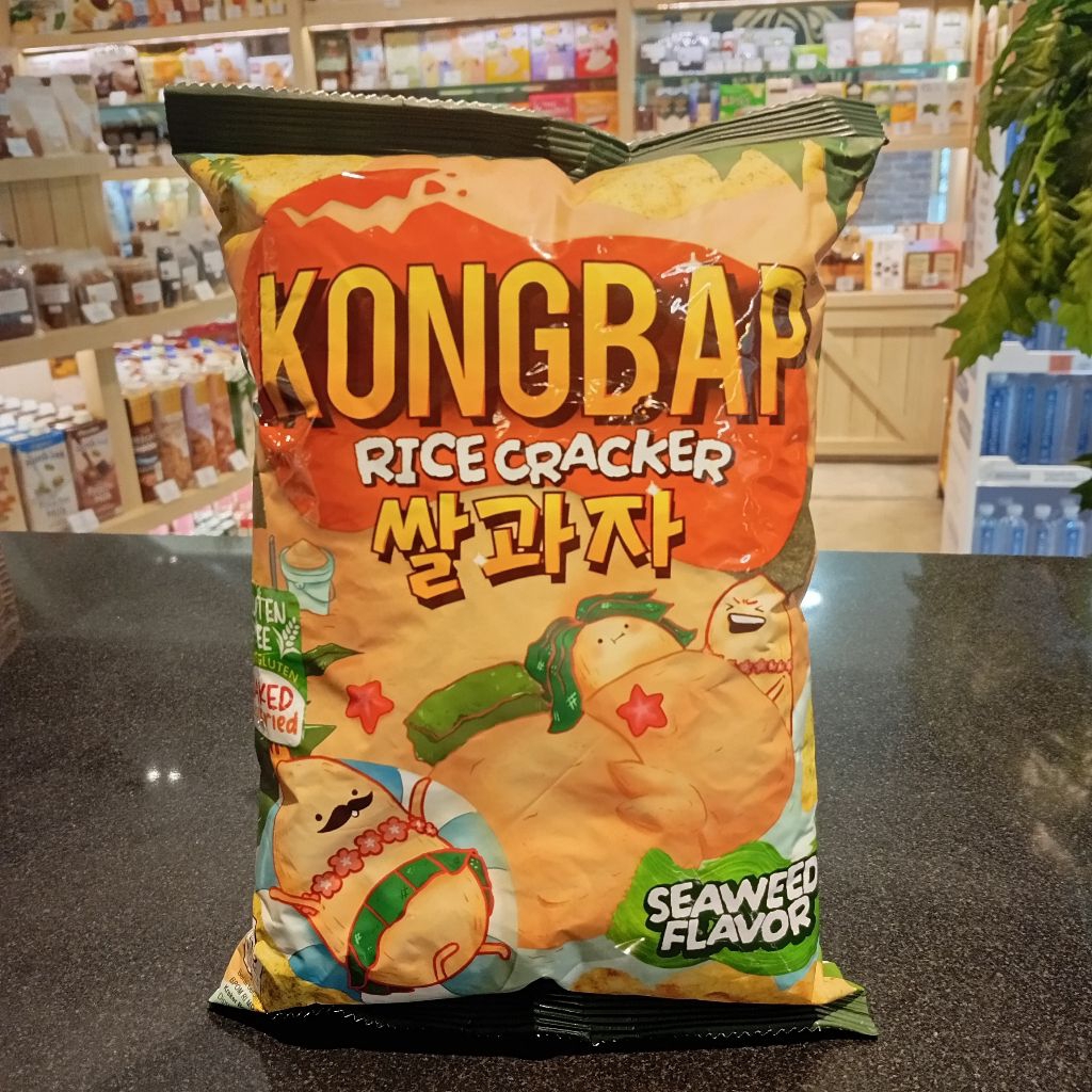 

Rice Crackers Seaweed by Kongbap 50gr