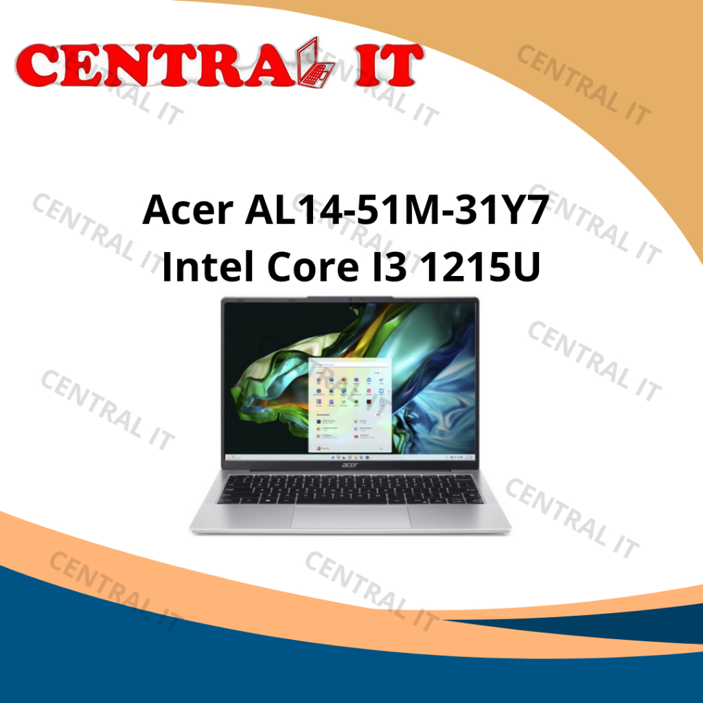 Acer AL14-51M-31Y7 Laptop dengan Intel Core i3 1215U