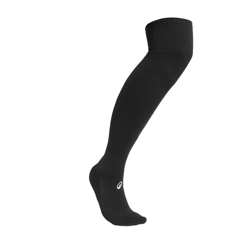 Decathlon KIPSTA Kaus Kaki Sepak Bola Dewasa Tinggi dan Grippy Viralto II Hitam - 8785865