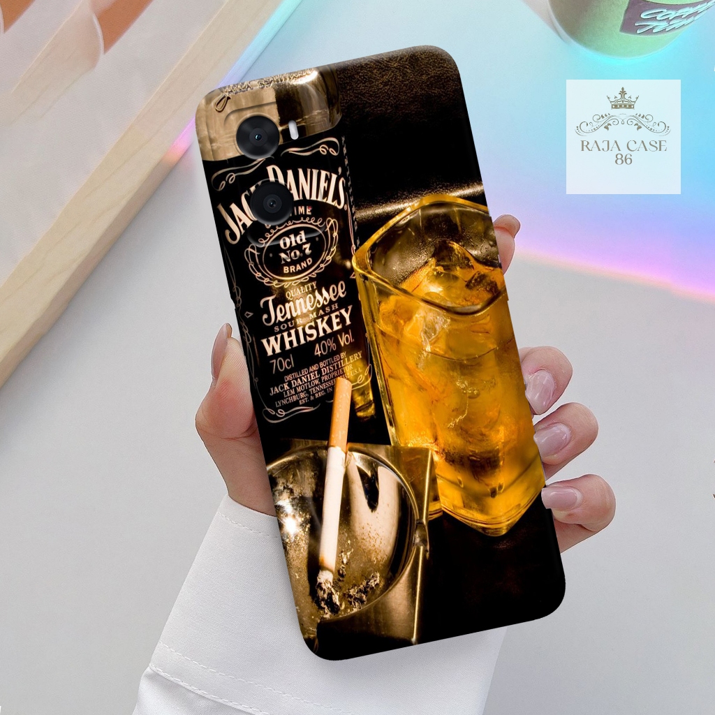 Case Oppo A76 / A96 - casing Oppo A76 - Motif case Minuman - Pelindung handphone - Oppo - Softcase O