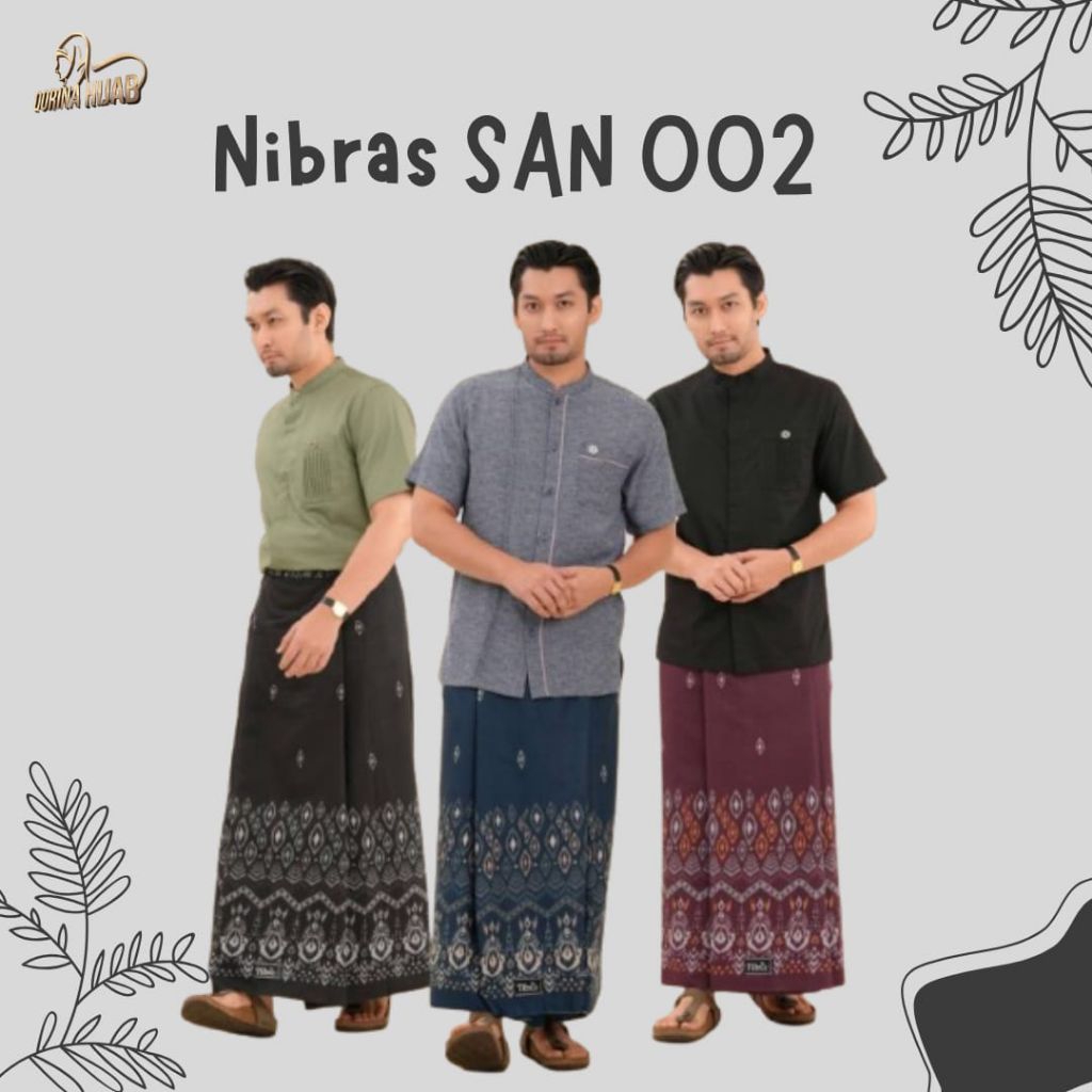NIBRAS SAN 002 / NIBRAS PRIDE/ Sarung Nibras / sarung dewasa / sarung batik / sarung motif / sarung 