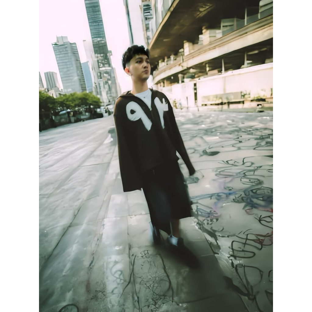 HOODIE BOXY 330GSM 88FAMS - ARABIC UNFINISHED