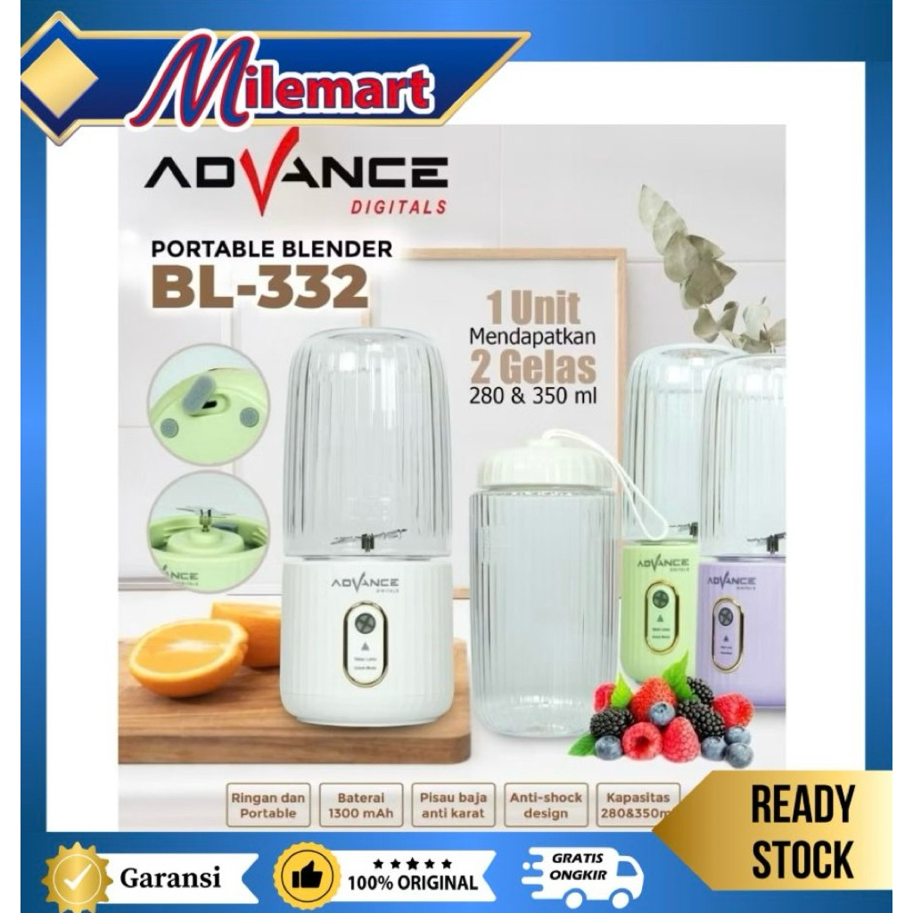 ADVANCE Blender Mini BL-332 / Blender Portable  Advance