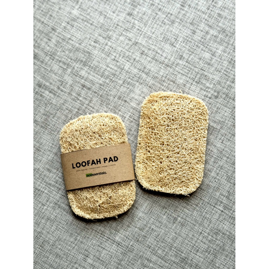 Loofah Pad Sponge Sabut Cuci Piring Gambas Oyong Kering