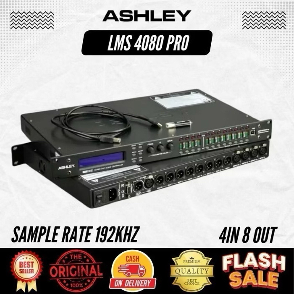 DLMS Ashley LMS 4080 Pro 4in 8out Original Ashley