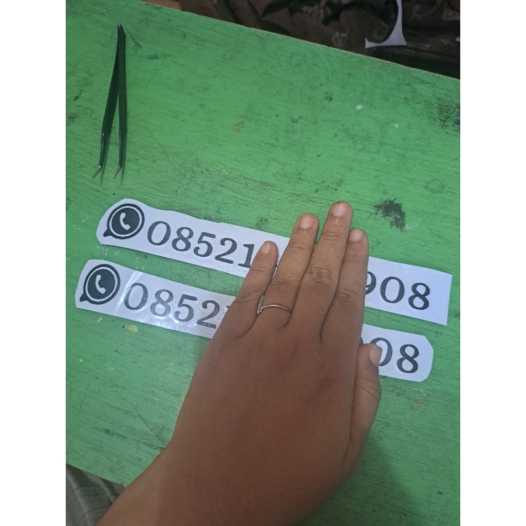 Cutting Sticker Medsos, Instagram. Facebook Nomor Whatsapp