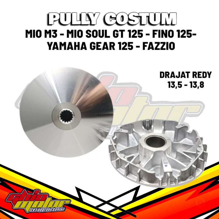 Pully Rumah Roller Costum Mio M3 Mio S Mio z X ride 125 Yamaha Gear Fazzio Fino 125 2SX Ghio Motor