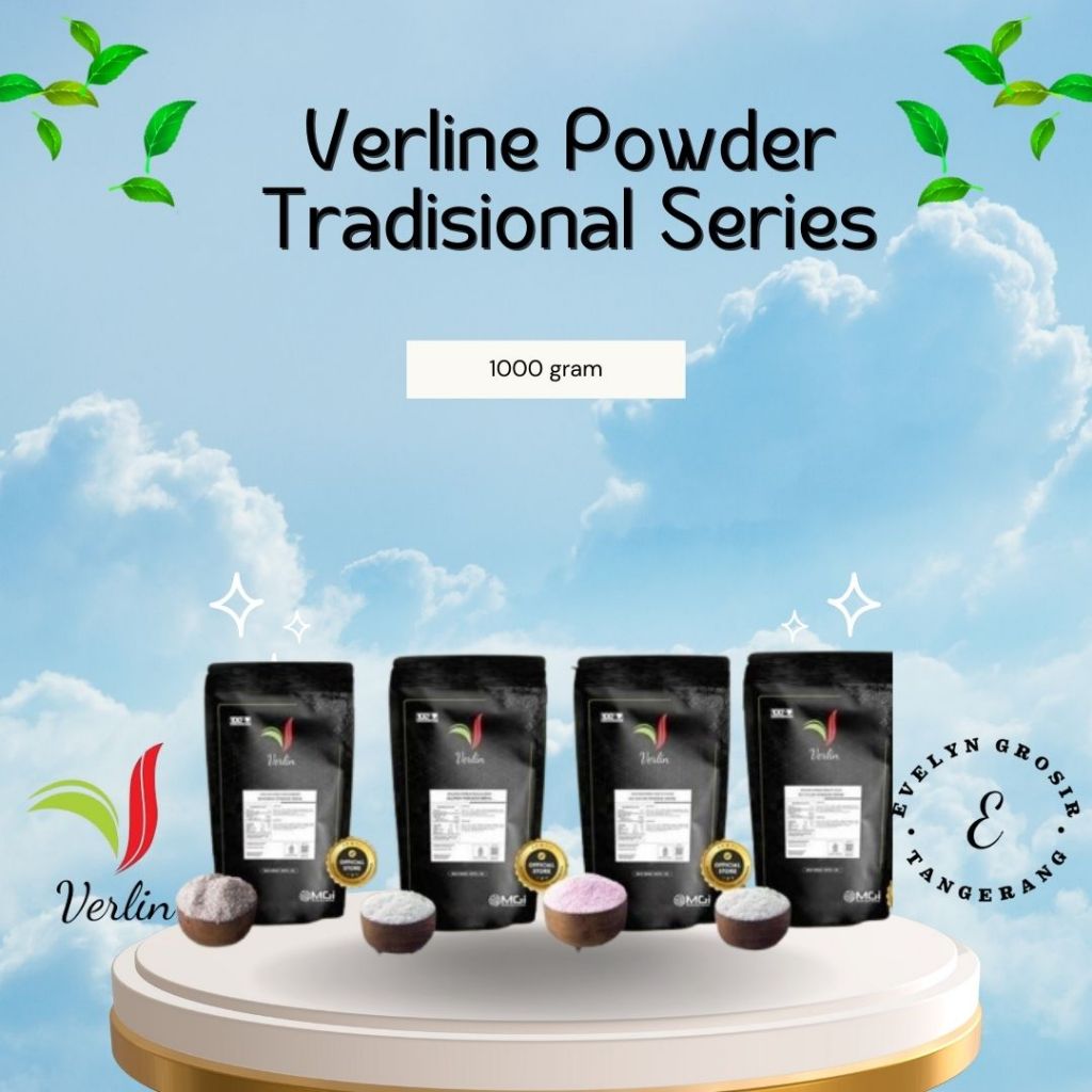 

Verlin Drink Powder 1kg TRADITIONAL SERIES / Bubuk Minuman Kekinian - Verlin Powder TRADITIONAL SERIES 1 kg All Variant