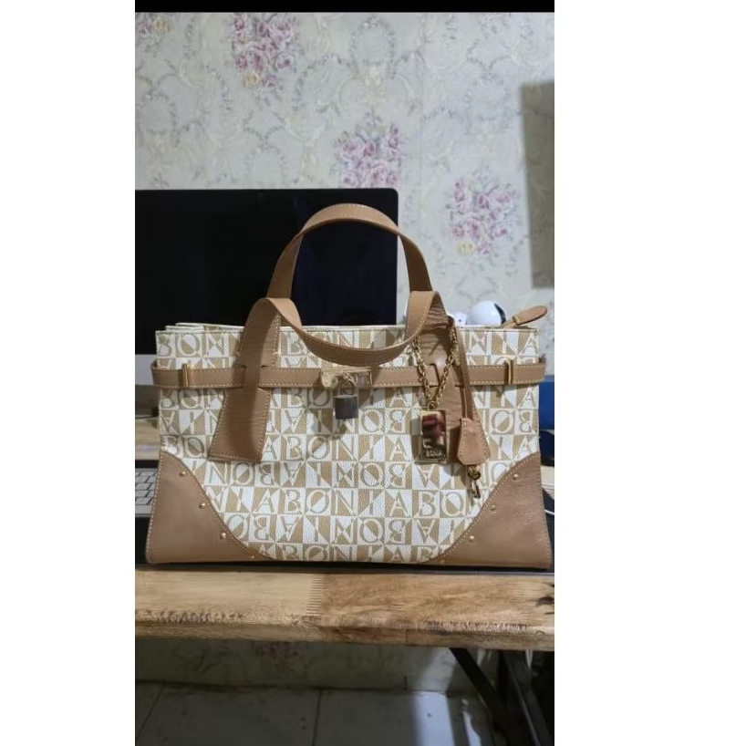 tas tenteng bonia coklat preloved