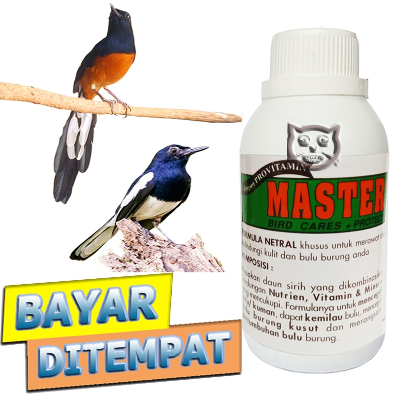 Master Sampo Anti Kutu Burung Shampo Basmi Parasit