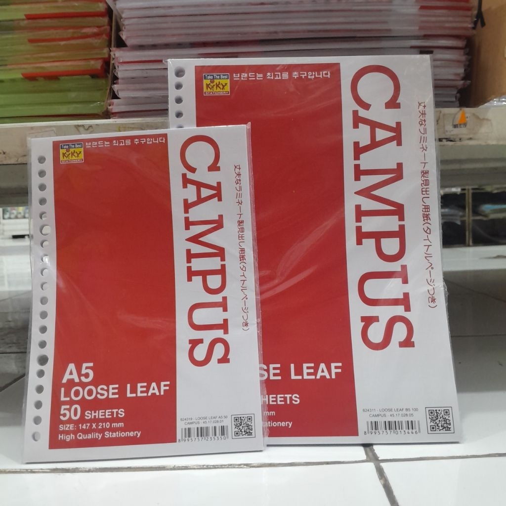 

ISI BINDER KIKY B5 ISI 100 & 50 LEMBAR/ LOOSE LEAF B5 ISI 100 & 50 LEMBAR, ISI BINDER KIKY