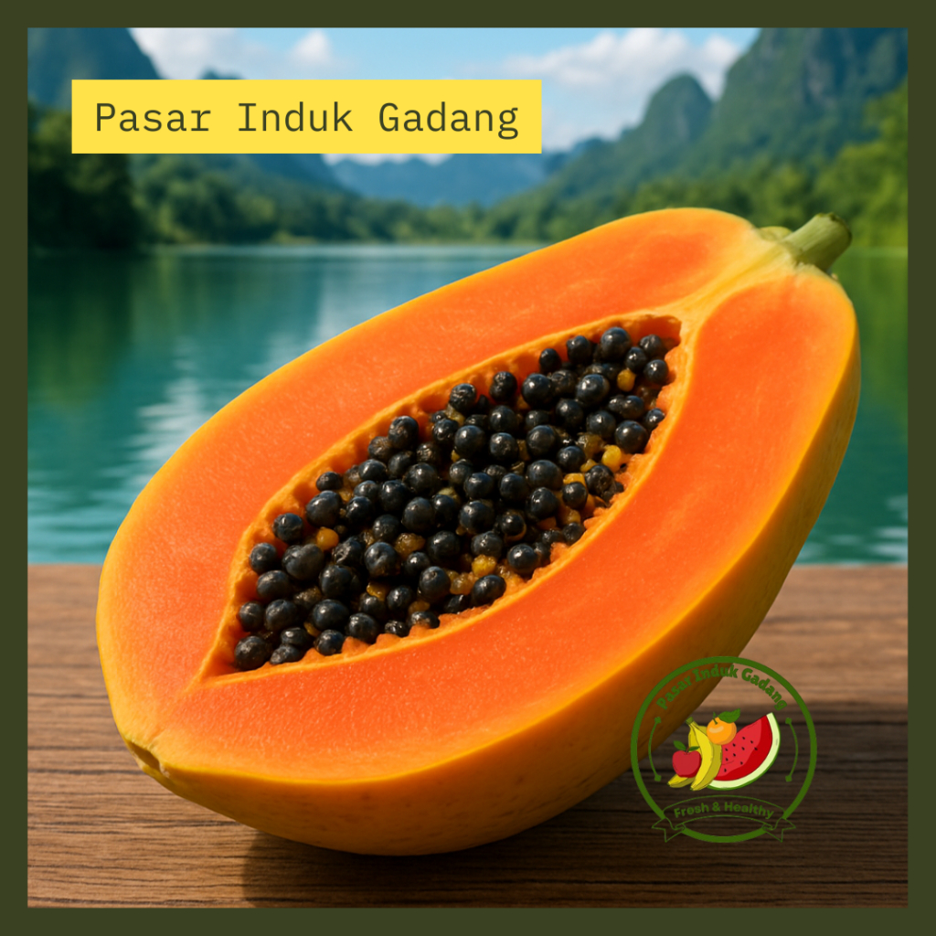 Buah Pepaya Bangkok Thailand Manis