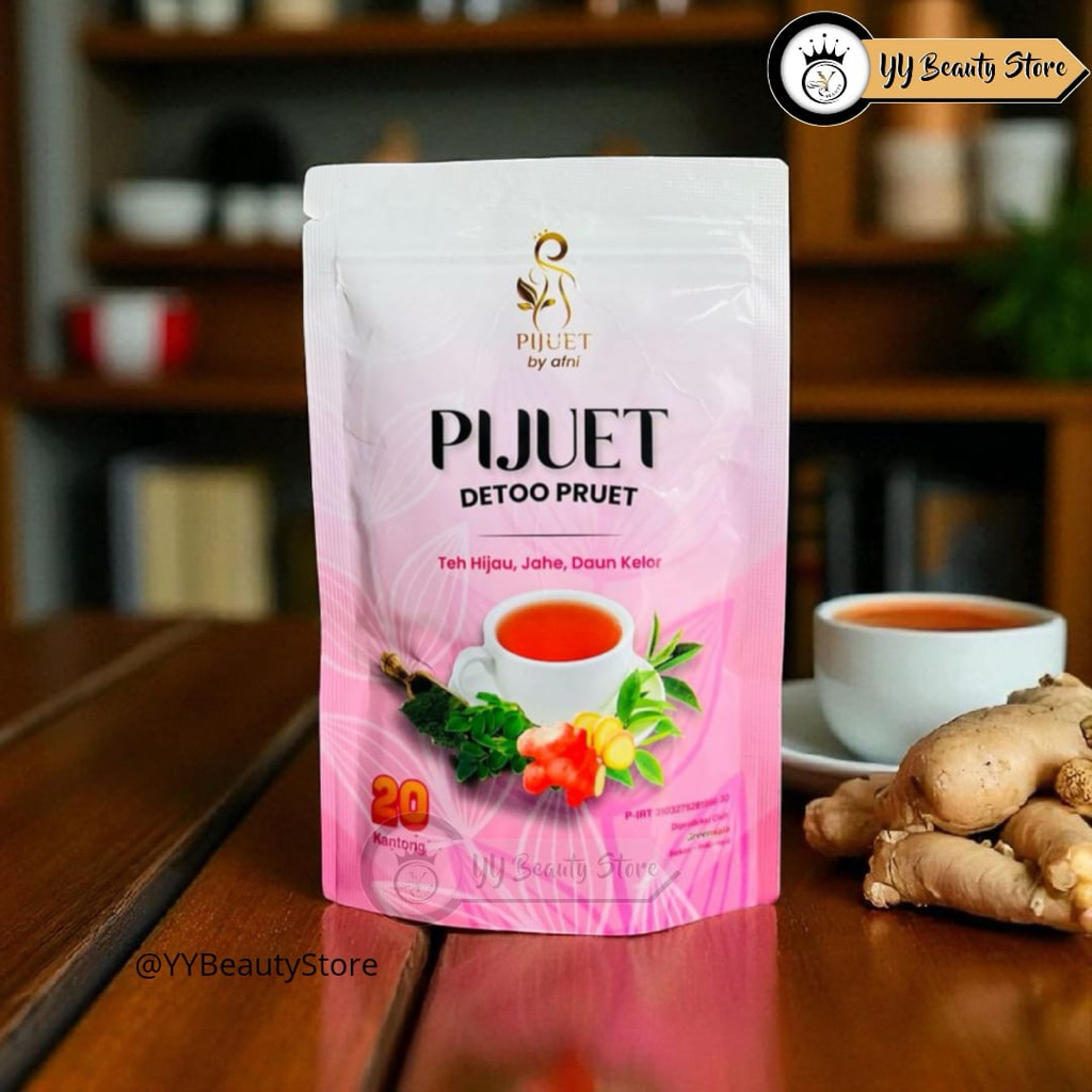 

[READY] PIJUET DETOO PRUET By Afni HERBAL ALAMI Original Teh hijau