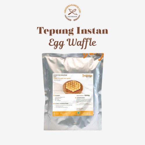 

Jual Tepung Premix Egg Waffle Murah 1 Kg Bahan Kue Hongkong Waffle Berkualitas