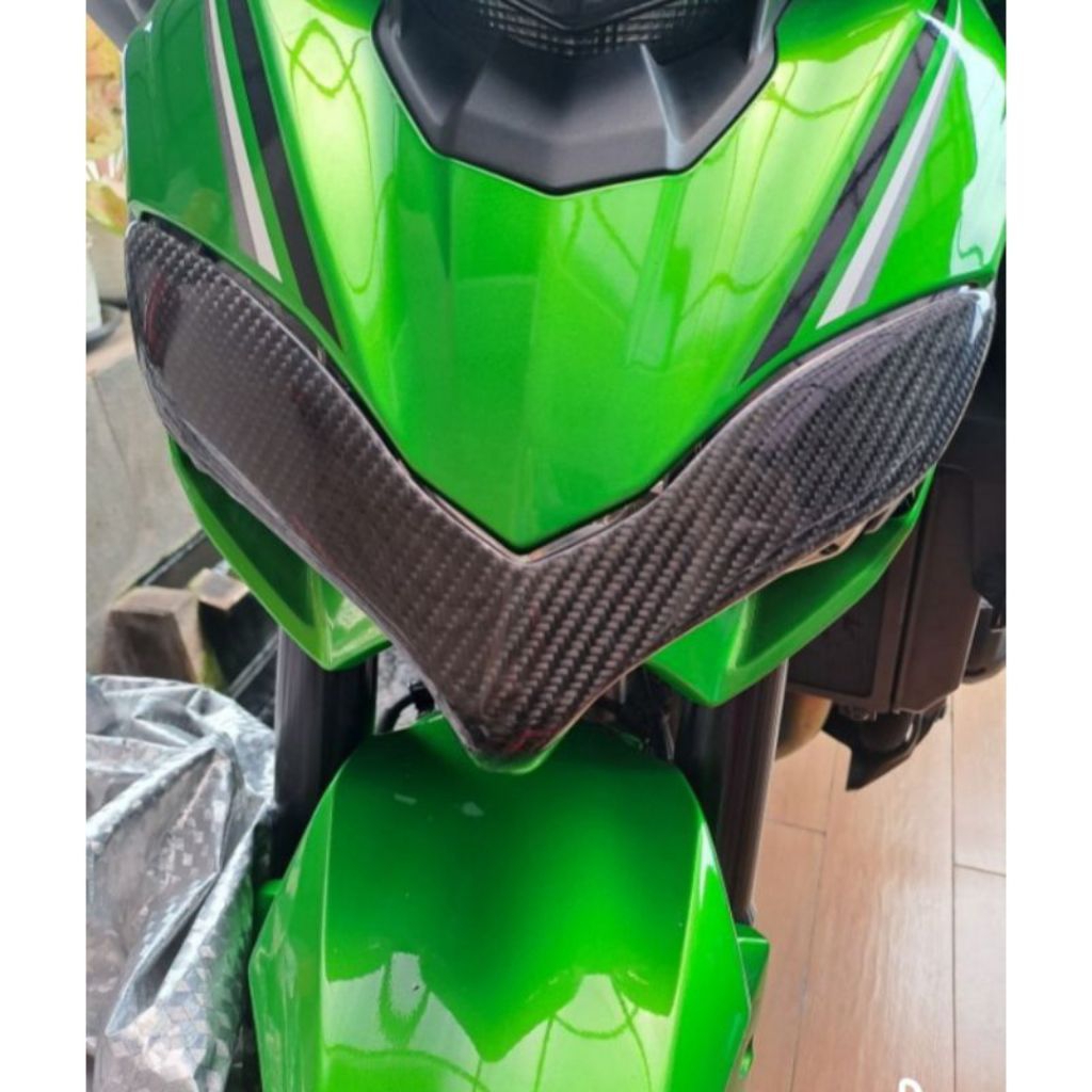 Cover Alis Lampu Headlamp Kawasaki z900 CARBON KEVLAR