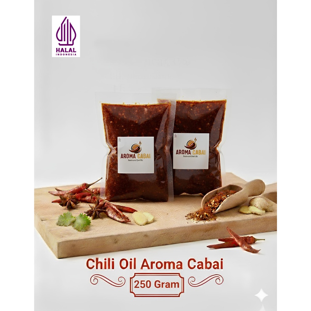

Aroma Cabai Chili Oil Kemasan 250 Gram