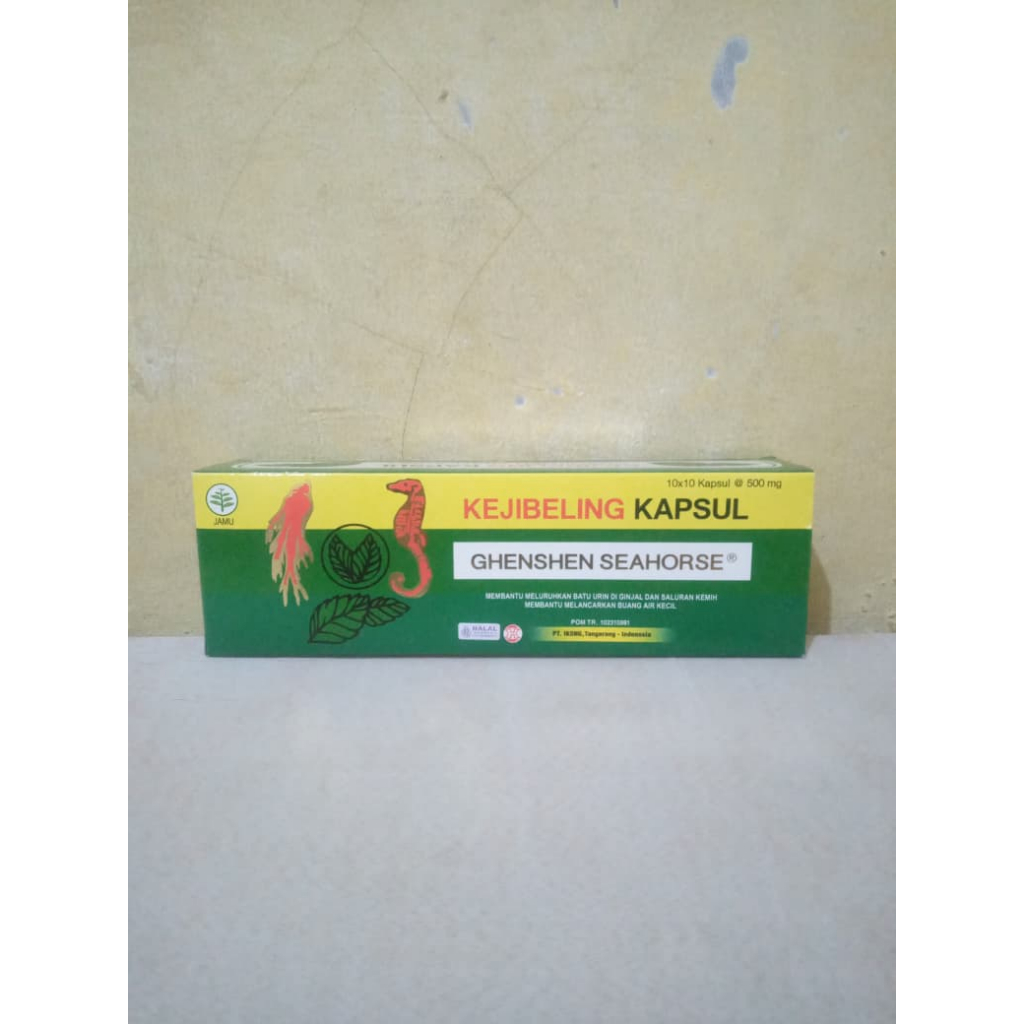 KEJIBELING Ghenshen Seahorse 100kapsul / Seahouse Ghenshen Original