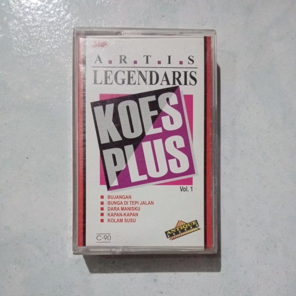 Kaset Koes Plus Artis Legendaris Vol.1