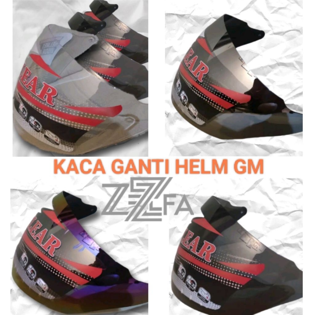Kaca helm GM Visor GM FIGHTER Original