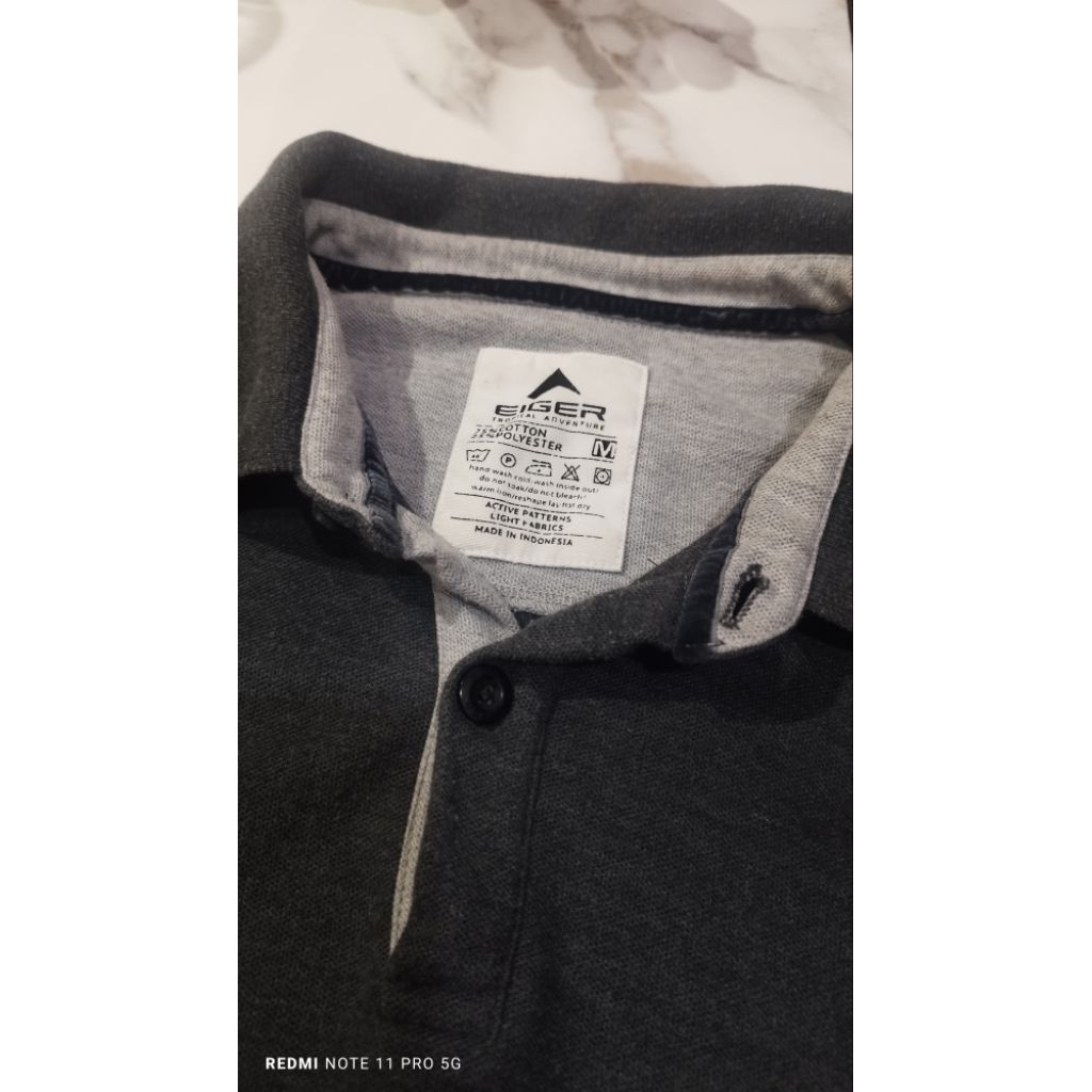 KAOS POLO BRANDED LENGAN PANJANG SECOND