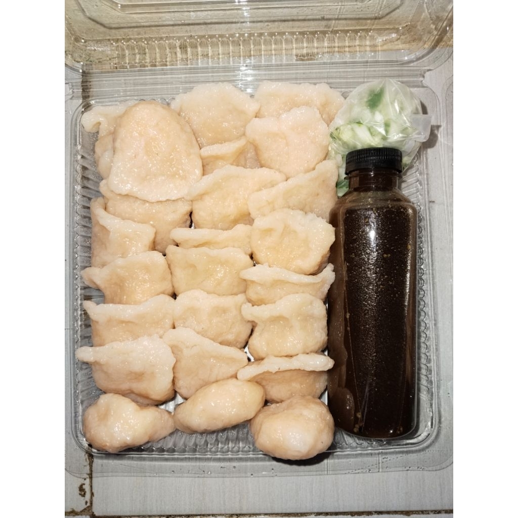 

pempekudang/telor kecil/isi25