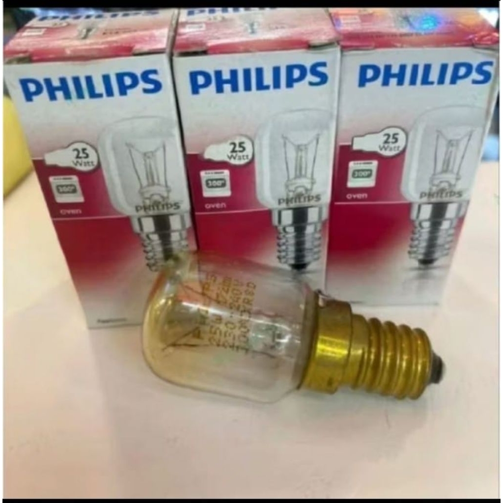 lampu oven 25 watt Philips
