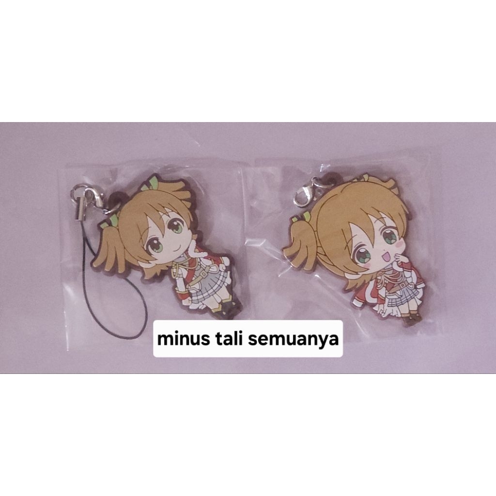 Shoujo Kageki Revue Starlight Revstar Daiba Nana Ganci Keychain Rubberstrap Merchandise Official