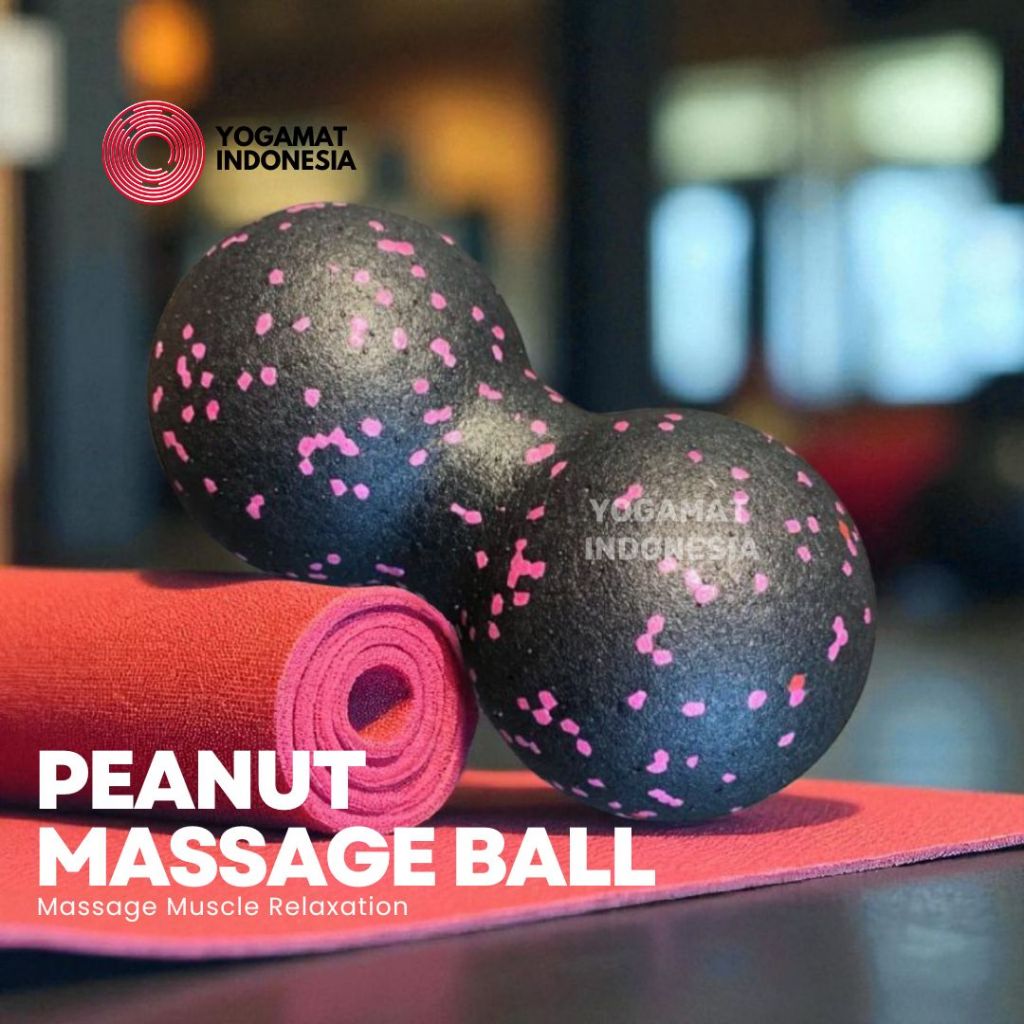 Peanut Message Ball Foam / Double Ball Massage Therapy Ball Relaxing Peanut Roller / Bola Yoga