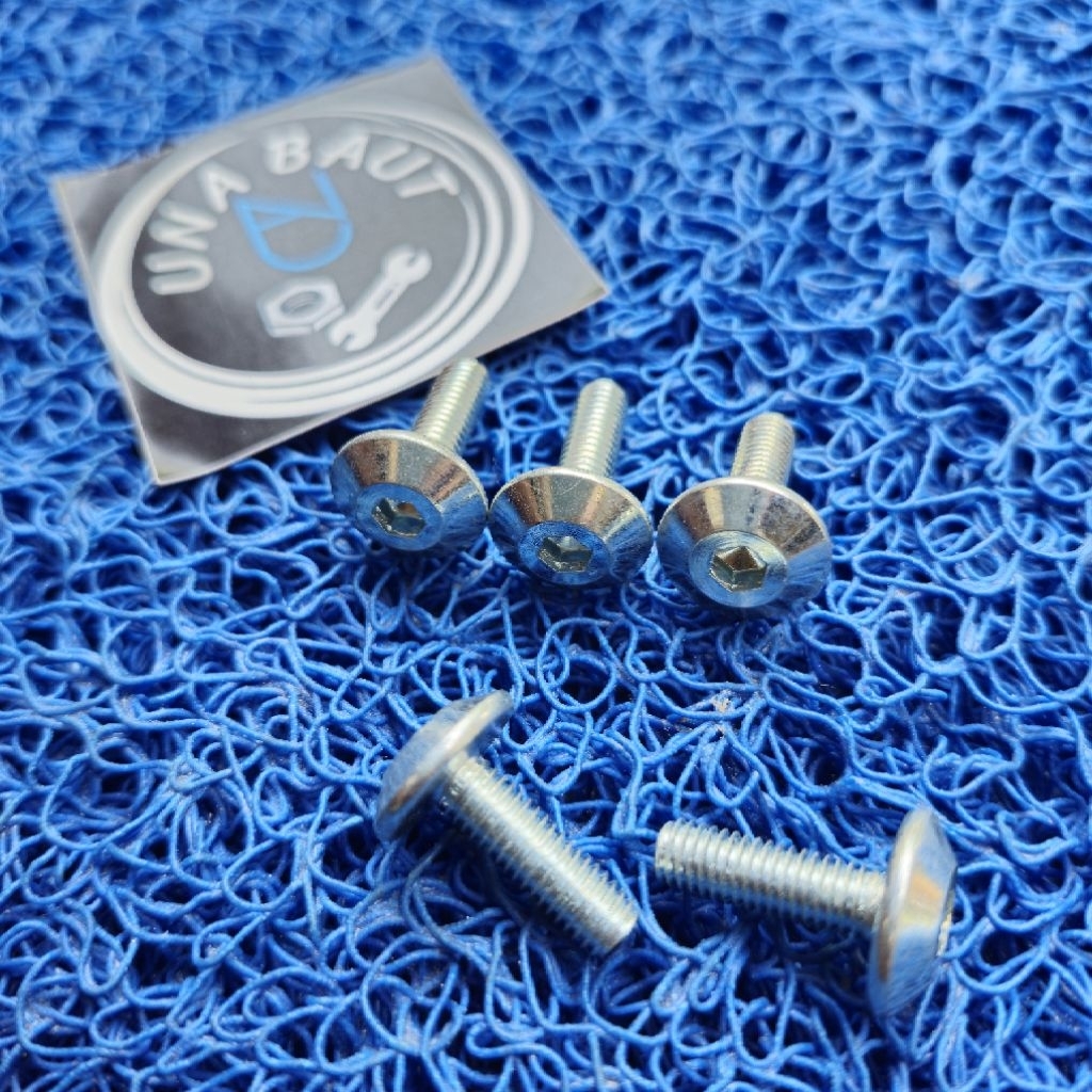 Baut Body Xride kunci L Xride 5x14 BAUT BODY Xride/Baut Cover samping/Tameng depan (Harga 10pcs)