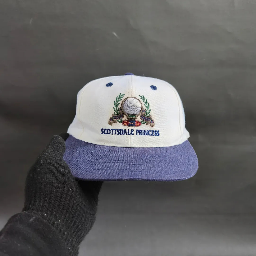 Topi Vintage Cap Unisex Pria Wanita SCOTTSDALE PRINCESS - Ahead Two Tone