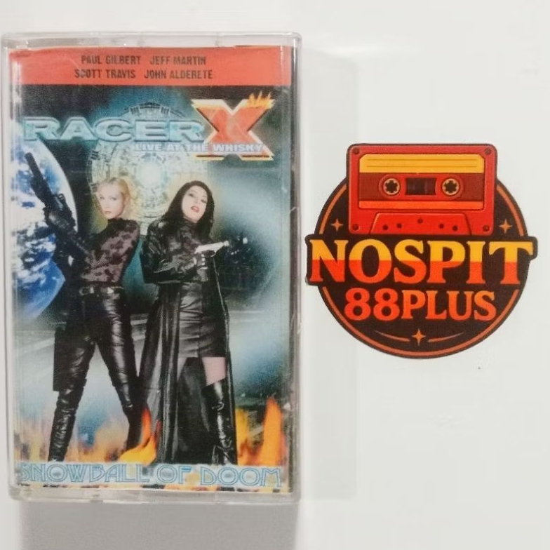 Kaset Pita Racer X – Live at the Whisky: Snowball of Doom (2001, Ori Lisensi Indonesia Shrapnel/SMI)
